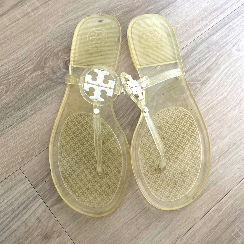 Tory Burch mini miller jelly slides